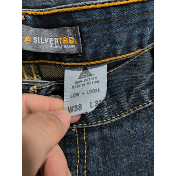 SilverTab Levi's Low+ Loose Men's Jeans 38 x 32 - Picture 3 of 6